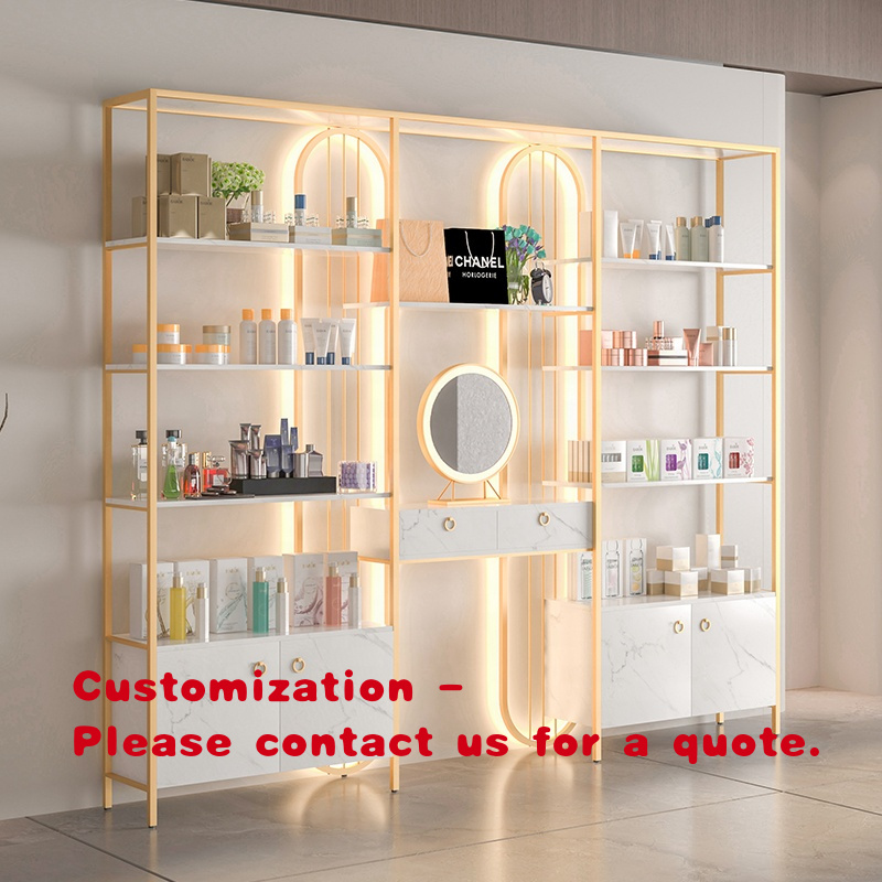 Luxury Skincare And Spa - 맞춤형 심플 럭셔리 스킨케어 진열장 스파