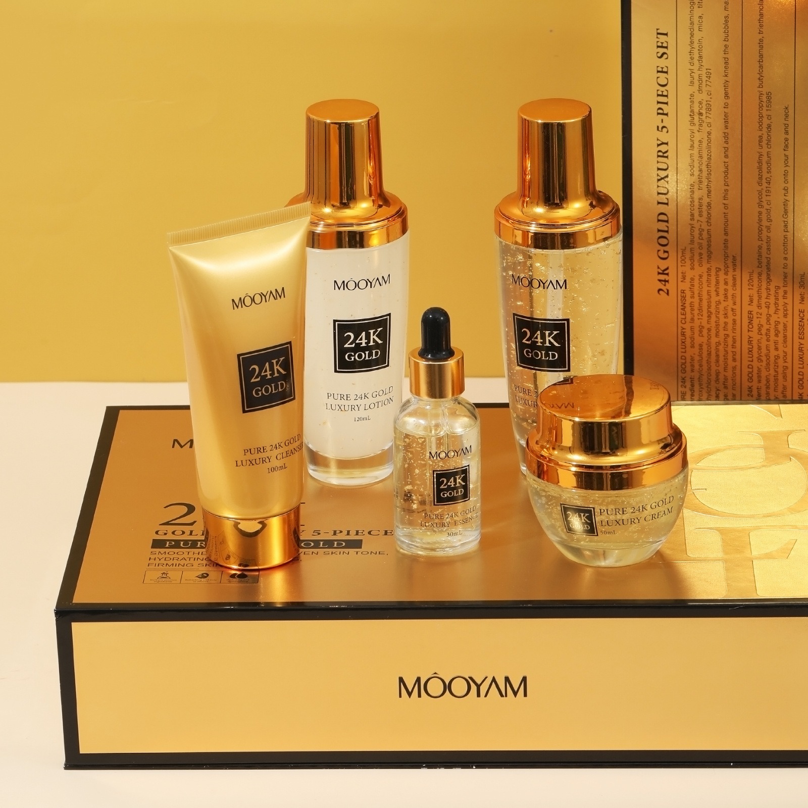 Luxury Skincare Moisturizer - 24K 골드 럭셔리 보습 안티 링클
