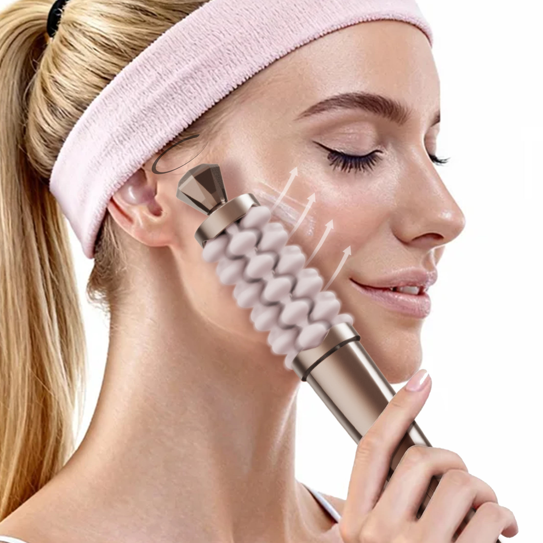 Luxury Skincare For Health - 럭셔리 리프팅 마사지 페이셜 마사저 스틱