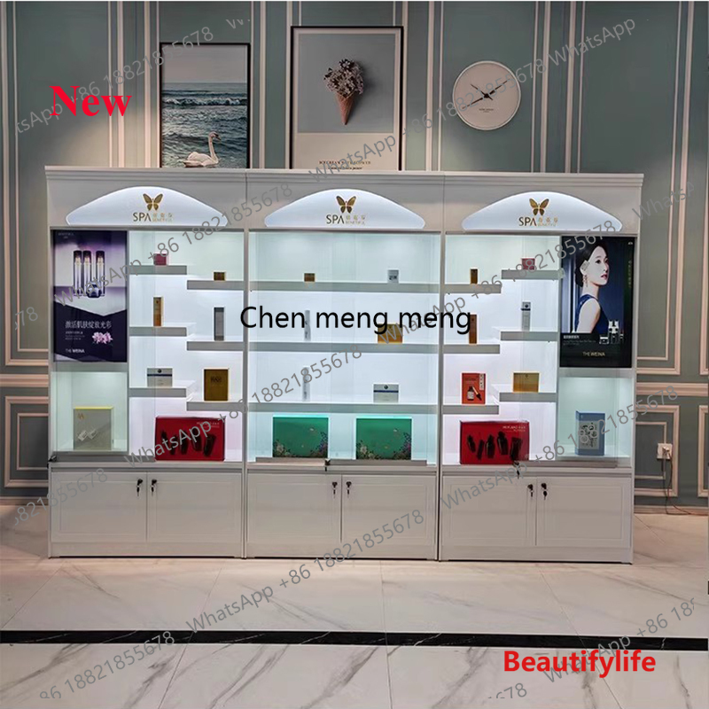 Luxury Skincare Display - A55 모던 럭셔리 스킨케어 제품 진열장