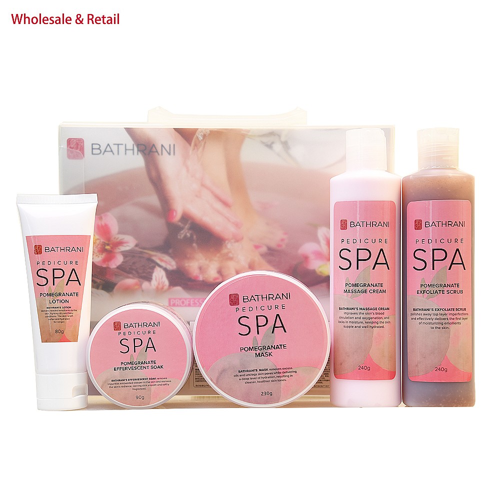 스파 페디큐어 키트 5단계 발 피부 관리 시스템 골드  - Luxury Skincare And Spa 리뷰 및 가격