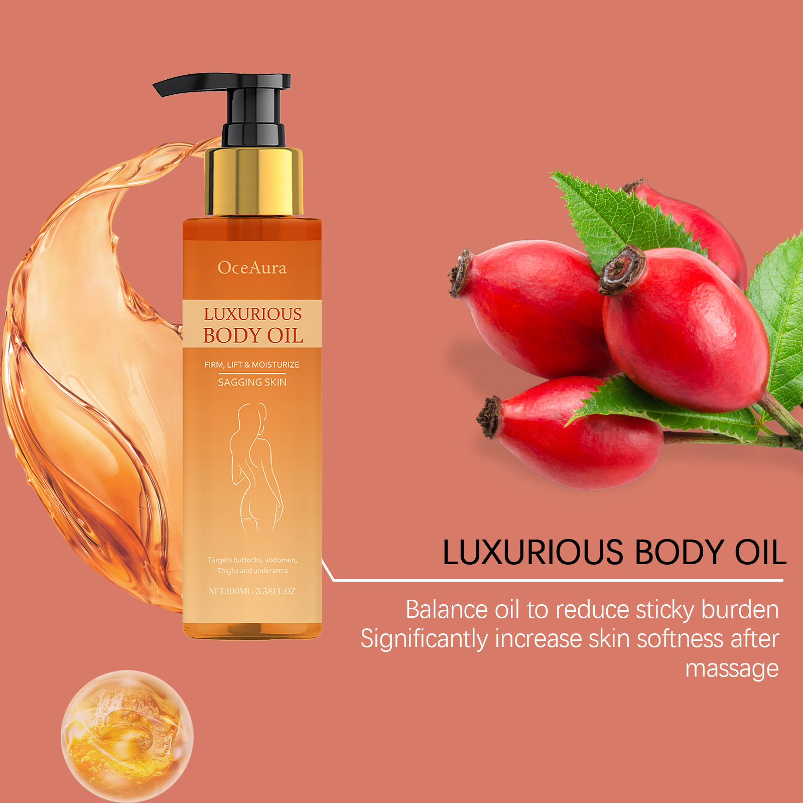 리프팅 & 탄력 바디 오일 처진 피부 탄력 강화 깊은  - Luxury Skincare Cream 리뷰 및 가격