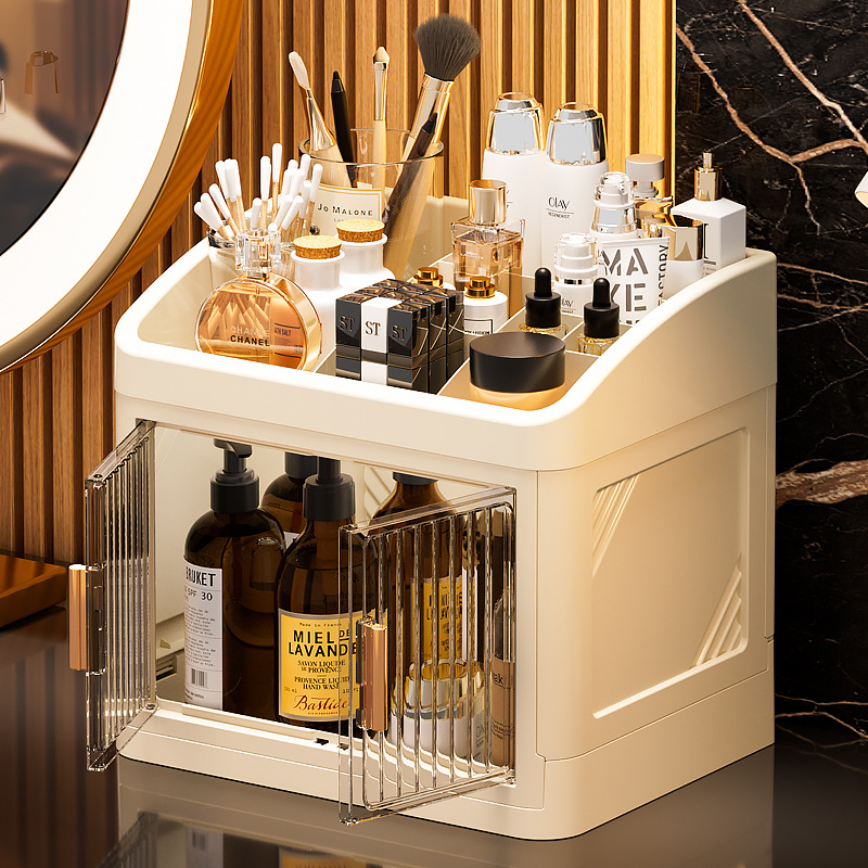 대용량 레이어드 메이크업 수납장, 방진 방수, 고급스럽 - Luxury Skincare Gift Box 리뷰 및 가격