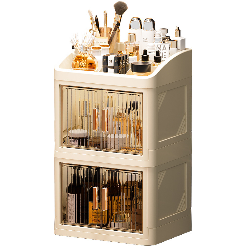 대용량 레이어드 메이크업 수납장, 방진 방수, 고급스럽 - Luxury Skincare Gift Box 리뷰 및 가격